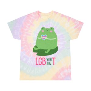 LGB with the T Frog Tie-Dye Tee